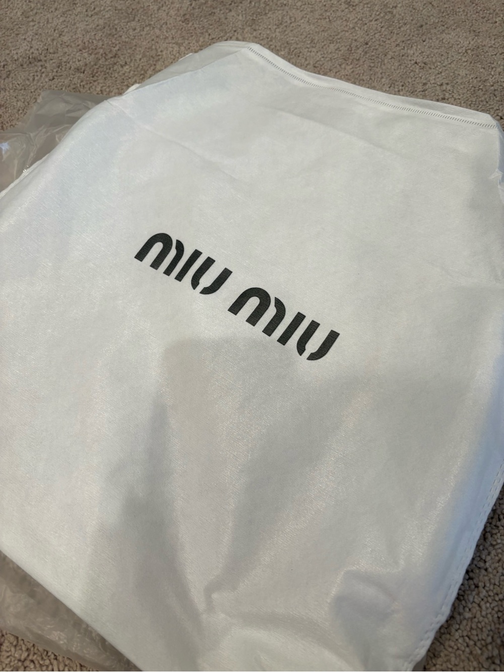 Miu Miu Crochet Striped Tote in Blue, Cream & Green GWP new - Picture 2 of 10